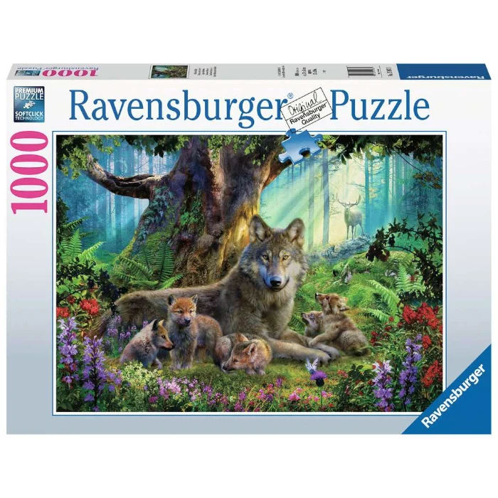 Wolves in the Forest 1000pc puzzle