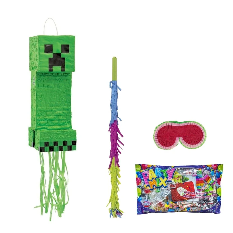 Minecraft Piñata Birthday Party Kit