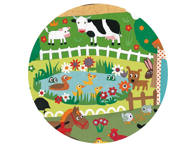 Puzzle La ferme - 35 pcs - FSC MIX