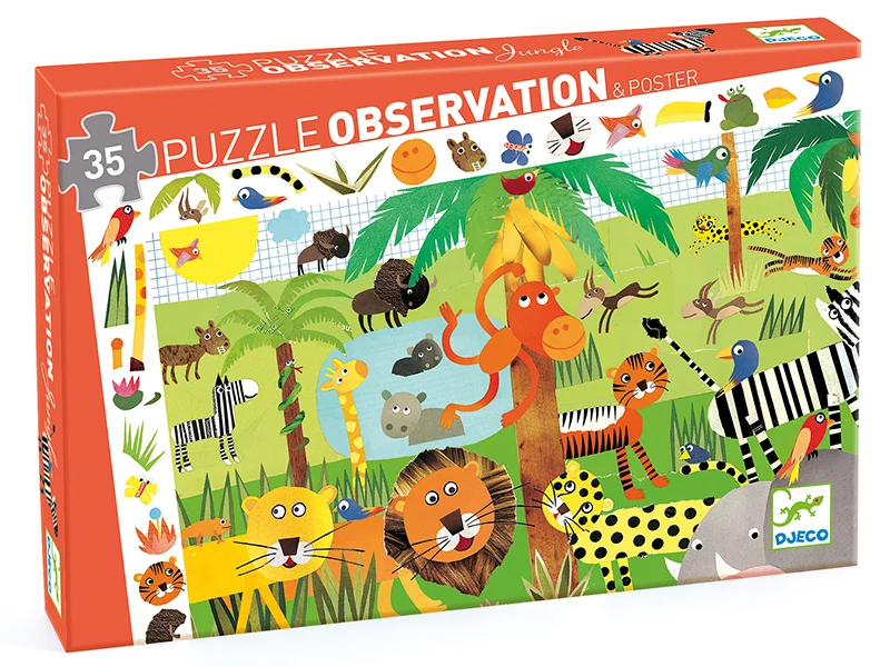 Puzzle La Jungle - 35 pcs