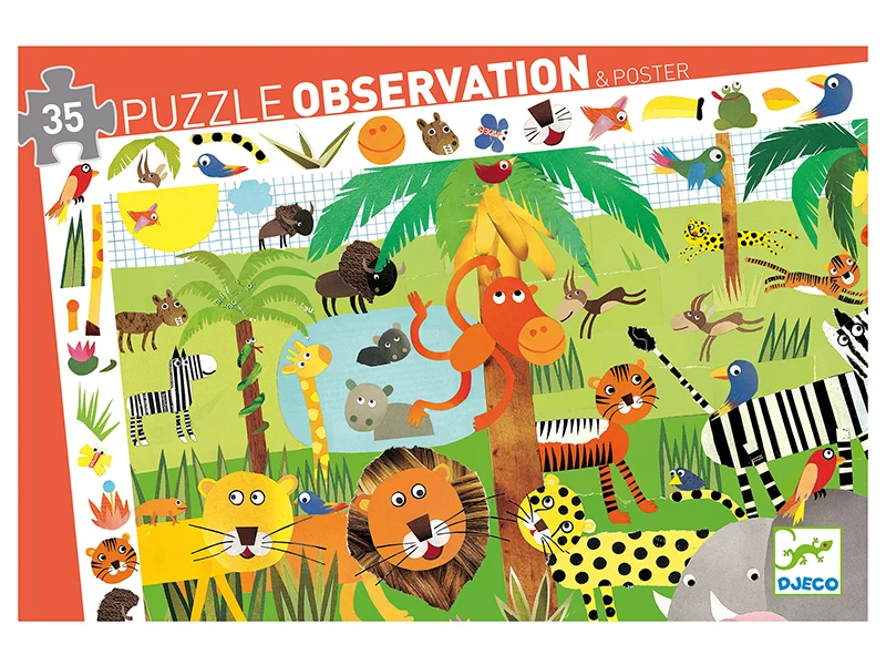 Puzzle La Jungle - 35 pcs