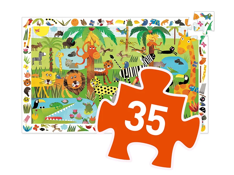 Puzzle La Jungle - 35 pcs
