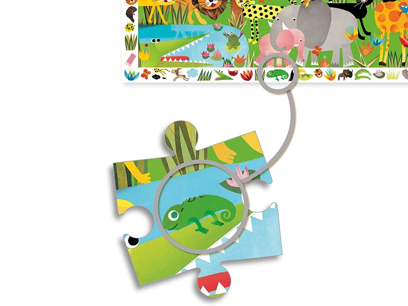 Puzzle La Jungle - 35 pcs