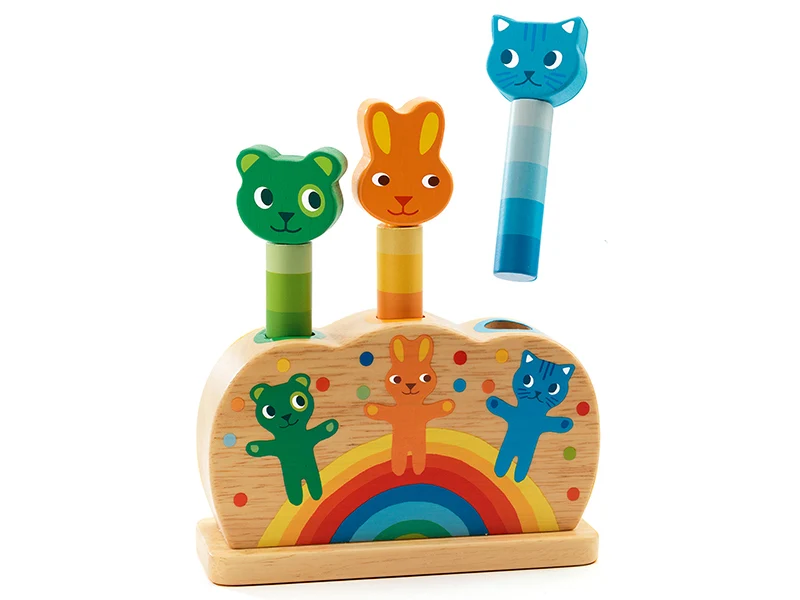 Jeu d'éveil pop-up - Pipop pidoo