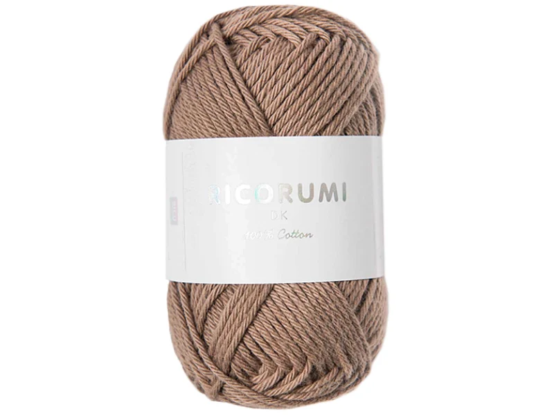 Pelote Ricorumi coton DK - Brun clair (52)