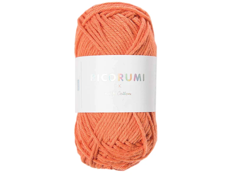 Pelote Ricorumi coton DK - Smokey Orange (24)