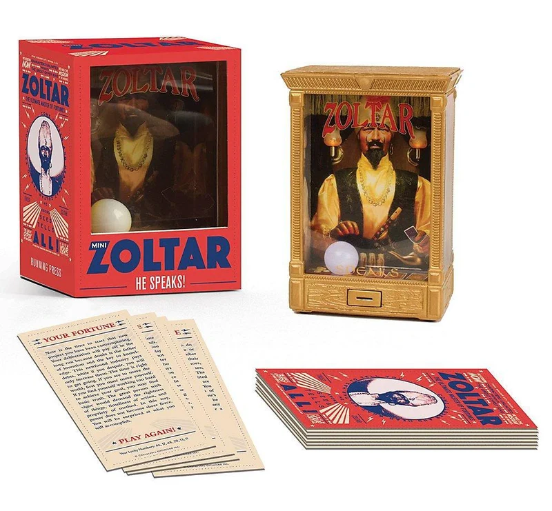 Mini speaking Zoltar