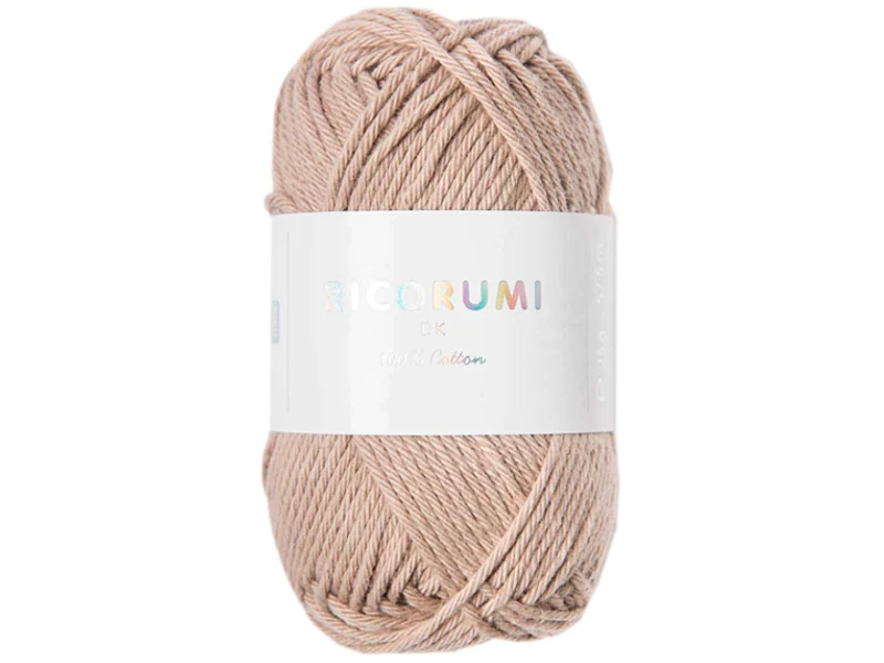 Pelote Ricorumi coton DK - Beige (55)