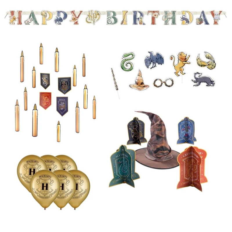 Harry Potter Basic Decoration Party Supplies Kit