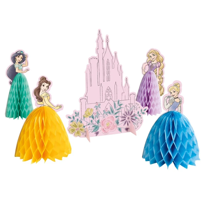 Disney Princess Puff Tissue Centerpieces, 5 Count