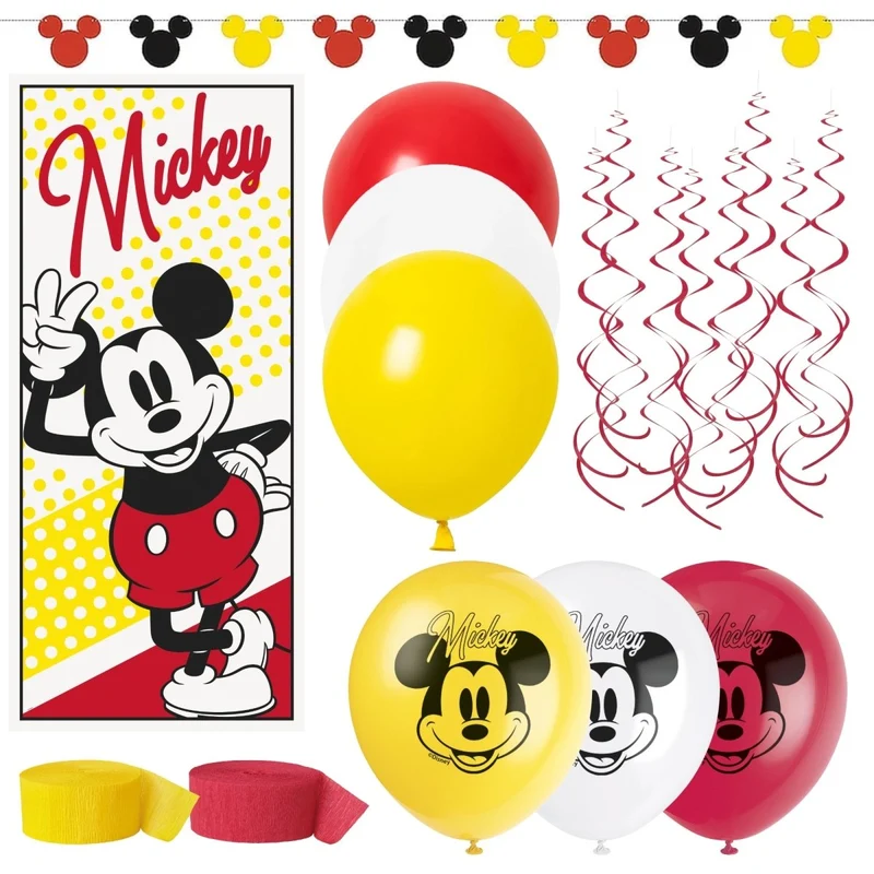 Disney Mickey Mouse Basic Decoration Party Supplies Kit