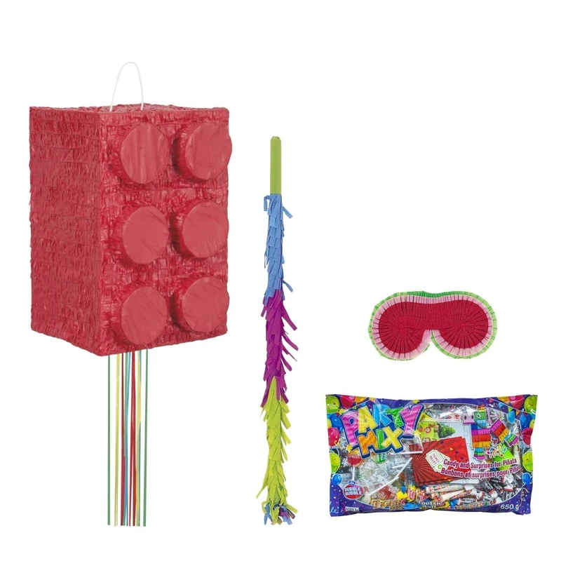 Block Party Piñata Birthday Party Kit