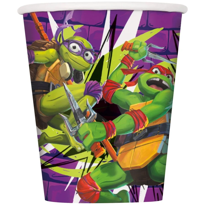 Ninja Turtles Ultimate Birthday Party Supplies Kit, 8 Guests