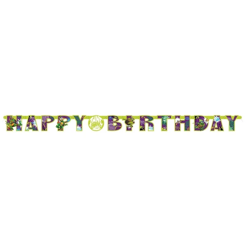 Ninja Turtles Ultimate Birthday Party Supplies Kit, 8 Guests