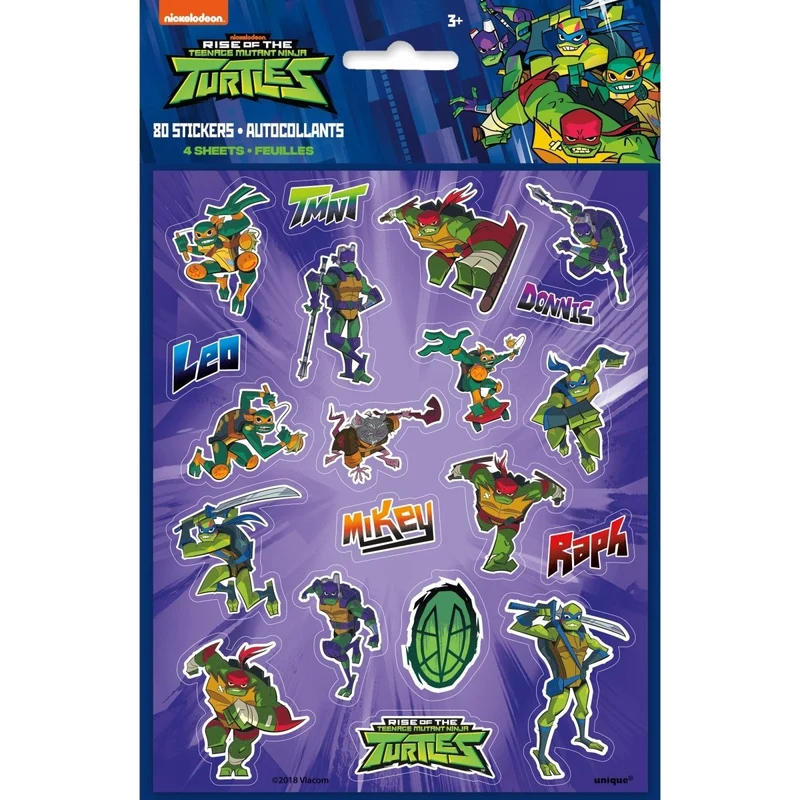 Ninja Turtles Ultimate Birthday Party Supplies Kit, 8 Guests