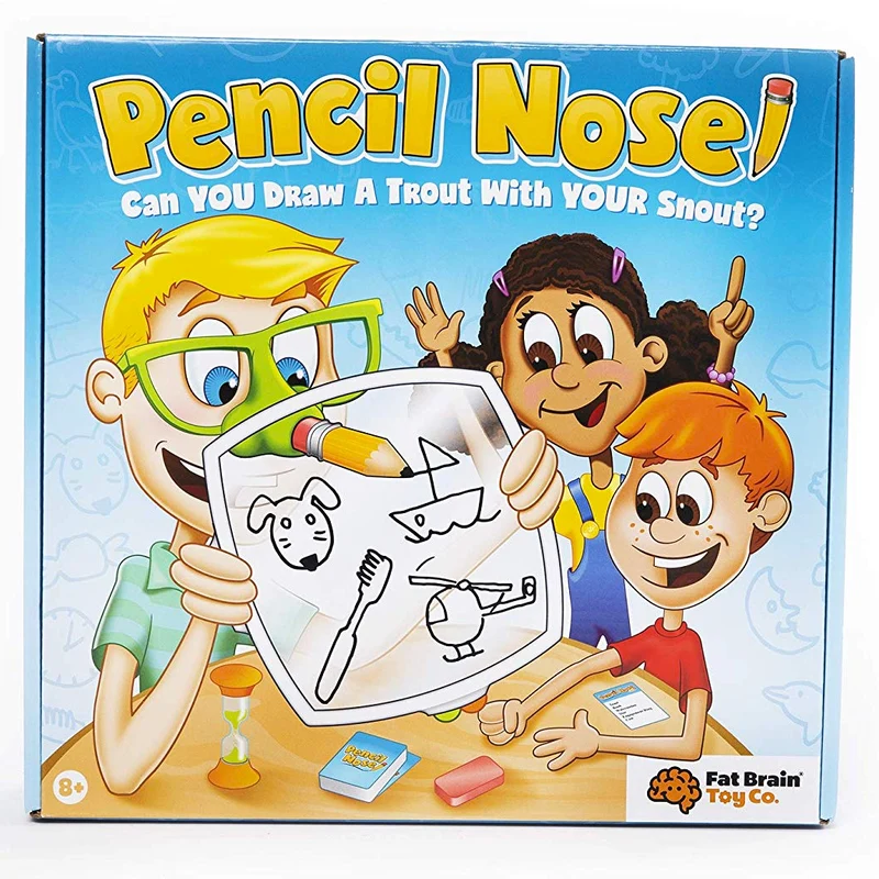 Pencil Nose Game