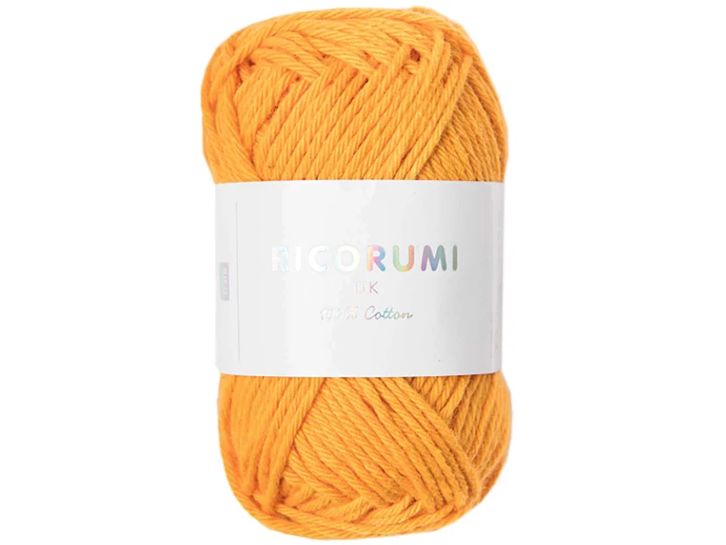 Pelote Ricorumi coton DK - Mandarine (26)