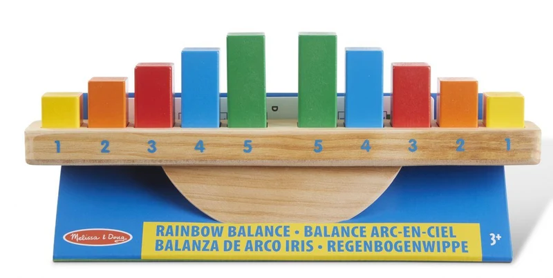 Melissa & Doug Rainbow Balance / Équilibre arc-en-ciel