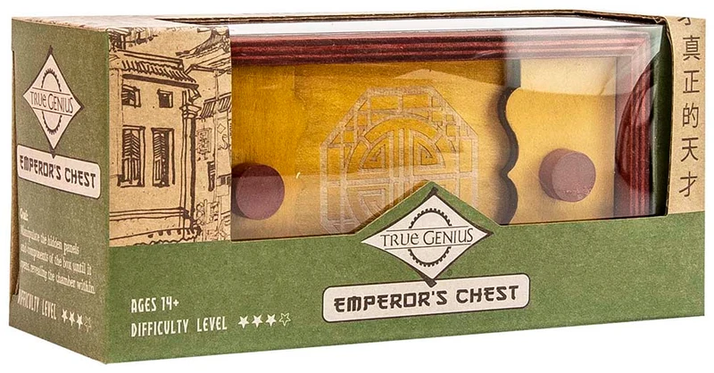 Secret Wooden Puzzle Box