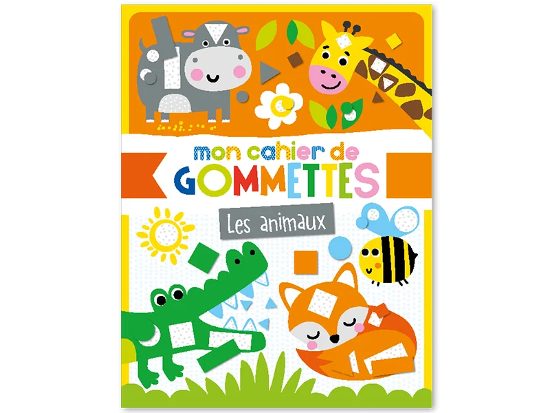 Mon cahier de gommettes - les animaux