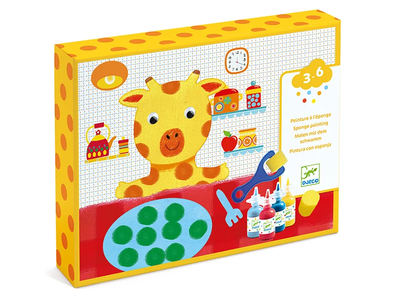Coffret peinture des petits- Les aventures des doudous