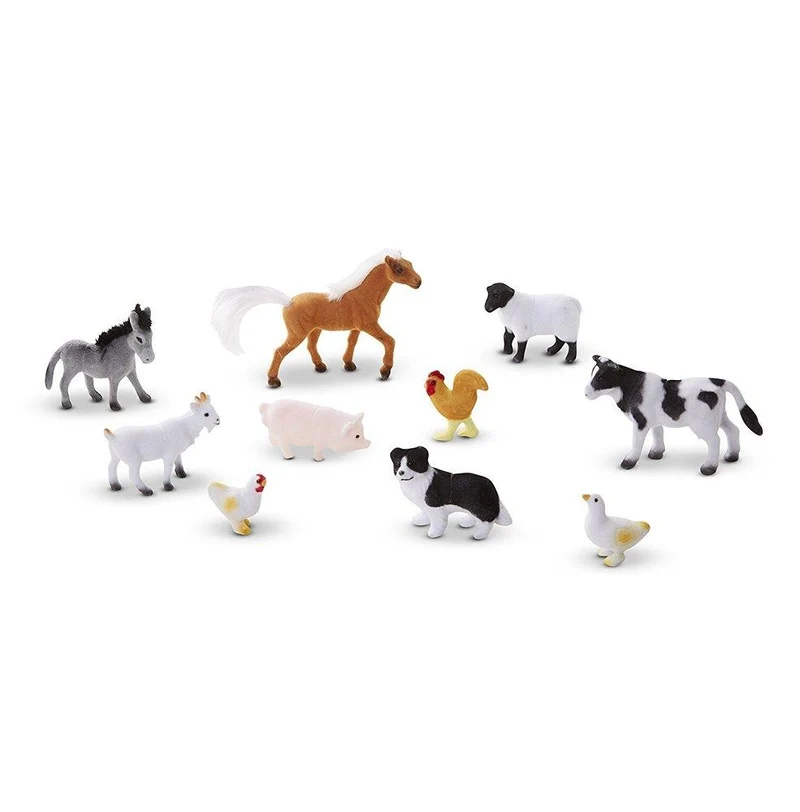 Melissa & Doug Play Set Farm Friends / Coffret de jeu Amis de la Ferme