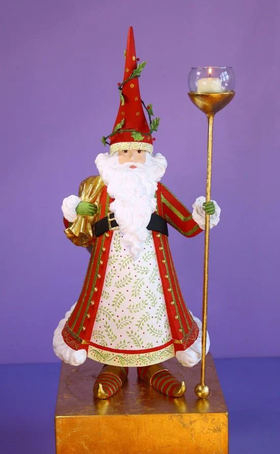 Dash Away Nicholas Santa Candle Holder - Porte-bougie Père Noël (Montreal, In-Store or Pickup ONLY/En magasin ou ramassage seulement)