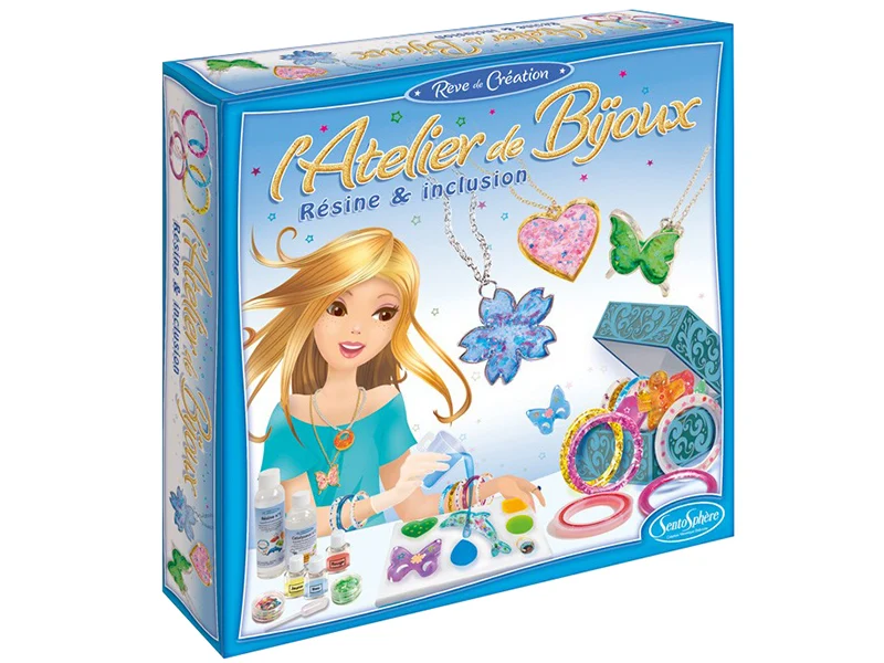 L'atelier de bijoux - Résine et inclusion