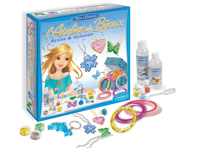 L'atelier de bijoux - Résine et inclusion