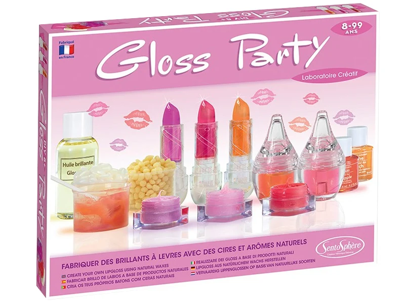 Gloss party Laboratoire créatif - baumes et brillants à lèvres