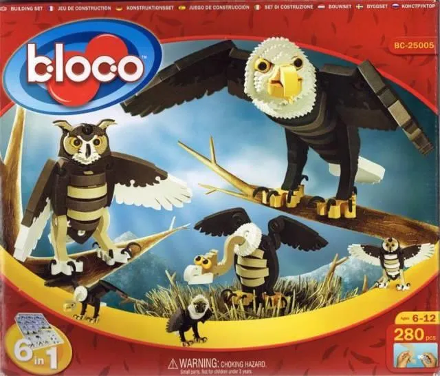 Bloco Birds Of Prey - Oiseaux de proie