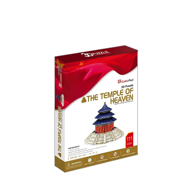 3D Puzzle The Temple Of Heaven / Casse-Tête 3D Temple Céleste