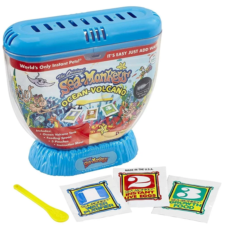 Sea-Monkeys Ocean Volcano
