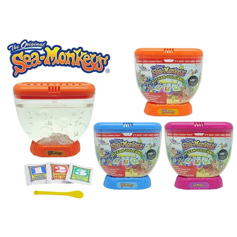 Sea-Monkeys Ocean Volcano