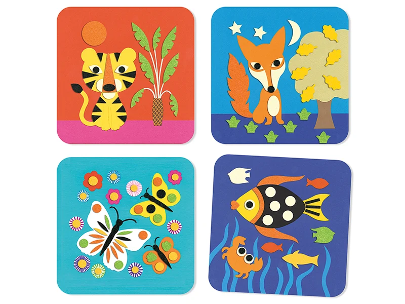 Collages des petits - Douce nature