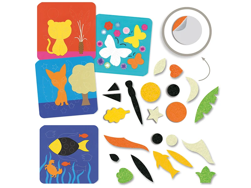 Collages des petits - Douce nature