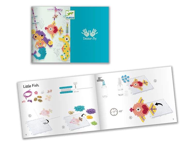Kit artistic aqua - billes d'eau - Marins