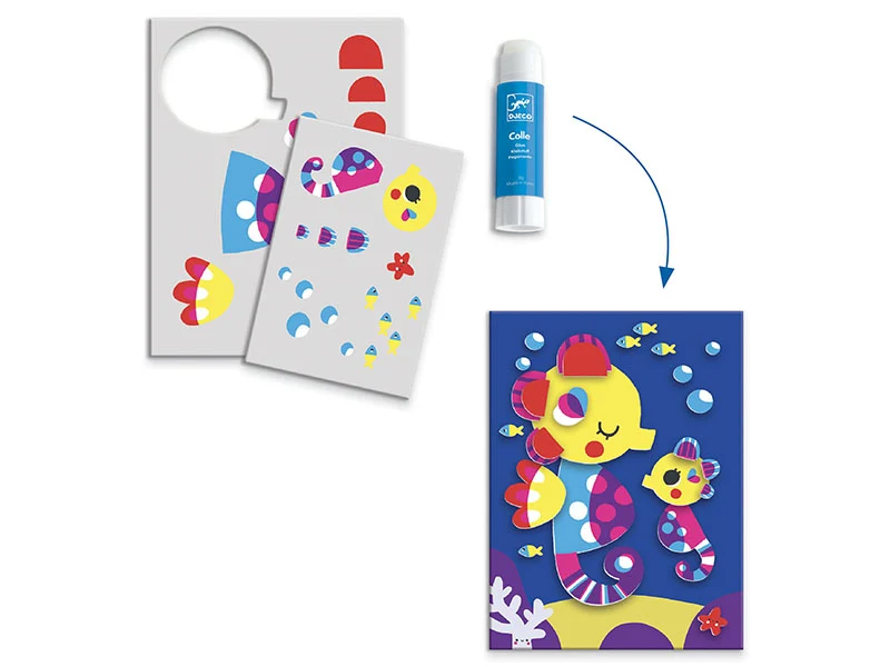 Coffret multi-activités des petits - La mer et ses plaisirs - Djeco