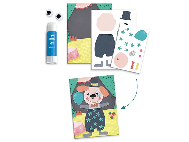 Coffret multi-activités des petits - Les animaux et leurs maisons
