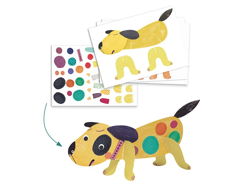 Coffret multi-activités des petits - Les animaux et leurs maisons