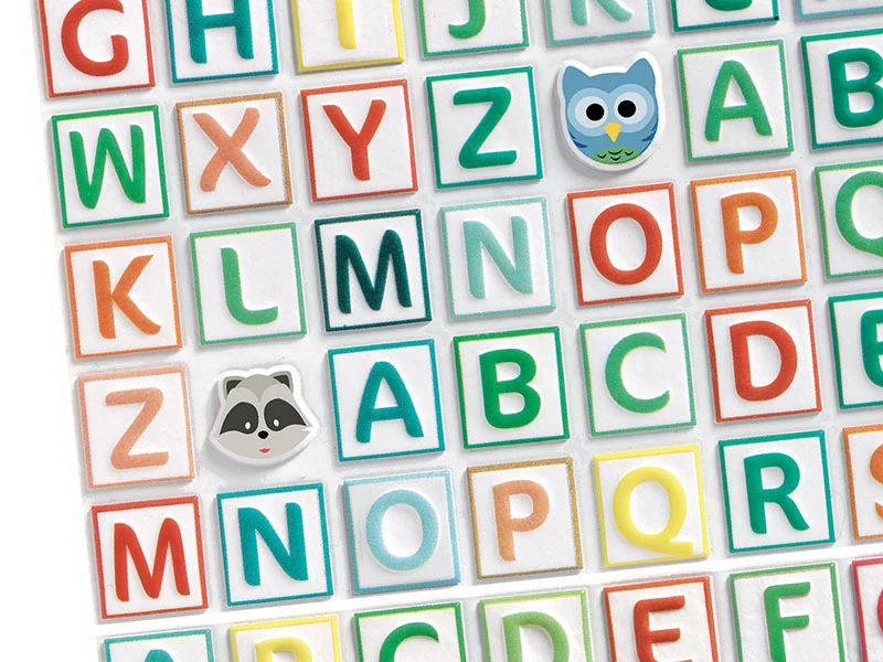 Gommettes alphabet