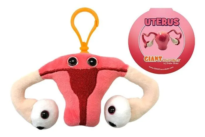 Keychain- Giantmicrobe Uterus