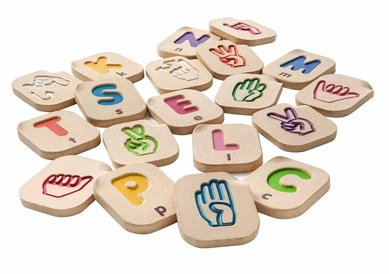 Hand Sign Alphabet A-Z / Blocs de signes manuels Alphabet A-Z