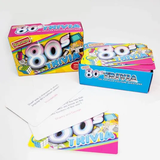Awesome 80's trivia
