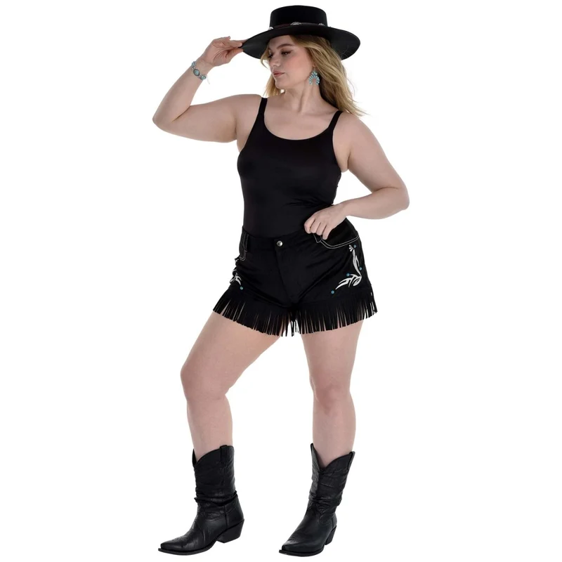 Western Short for Plus Size Adults