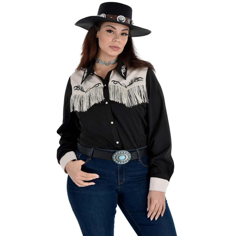 Western Shirt for Plus Size Adults