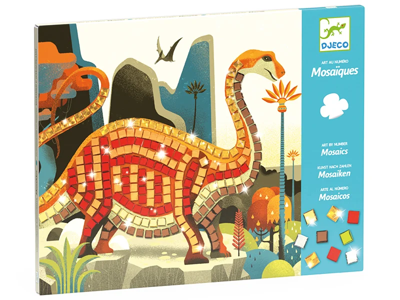 Mosaïques - coffret de collage - Dinosaures