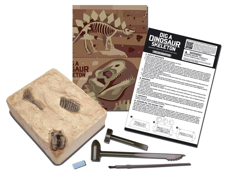 Kit DAM - Deterre ton dinosaure - Vélociraptor