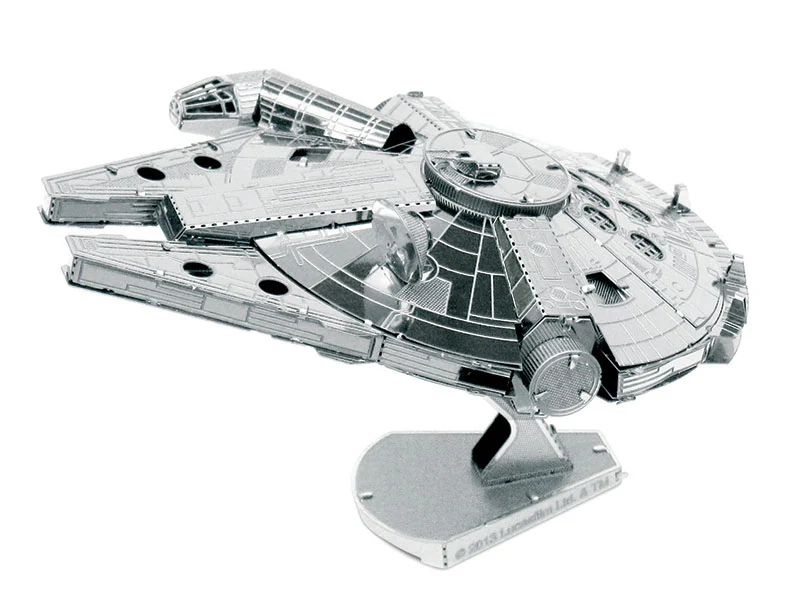 Maquette 3D Star Wars - Millennium Falcon en métal