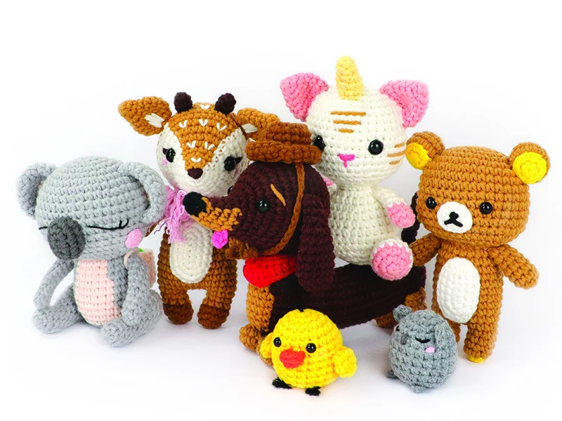 Kit Amigurumi - Teckel 18 cm - Graine Créative